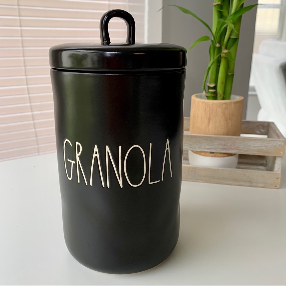 Rae Dunn “GRANOLA” Canister with Lid